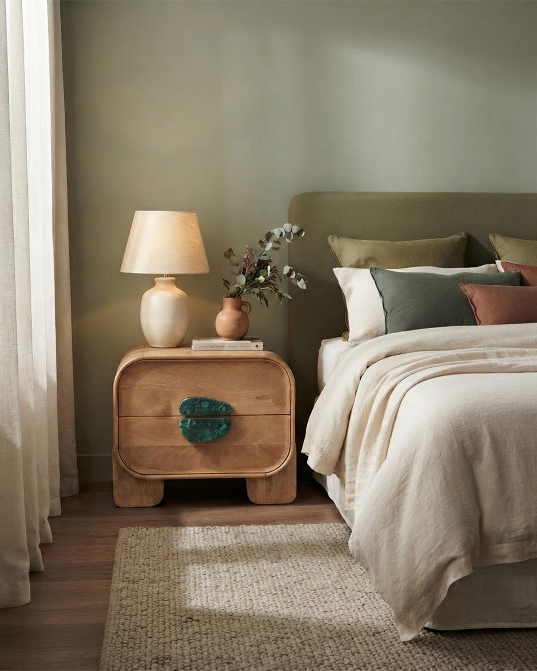Trave Bedside Table