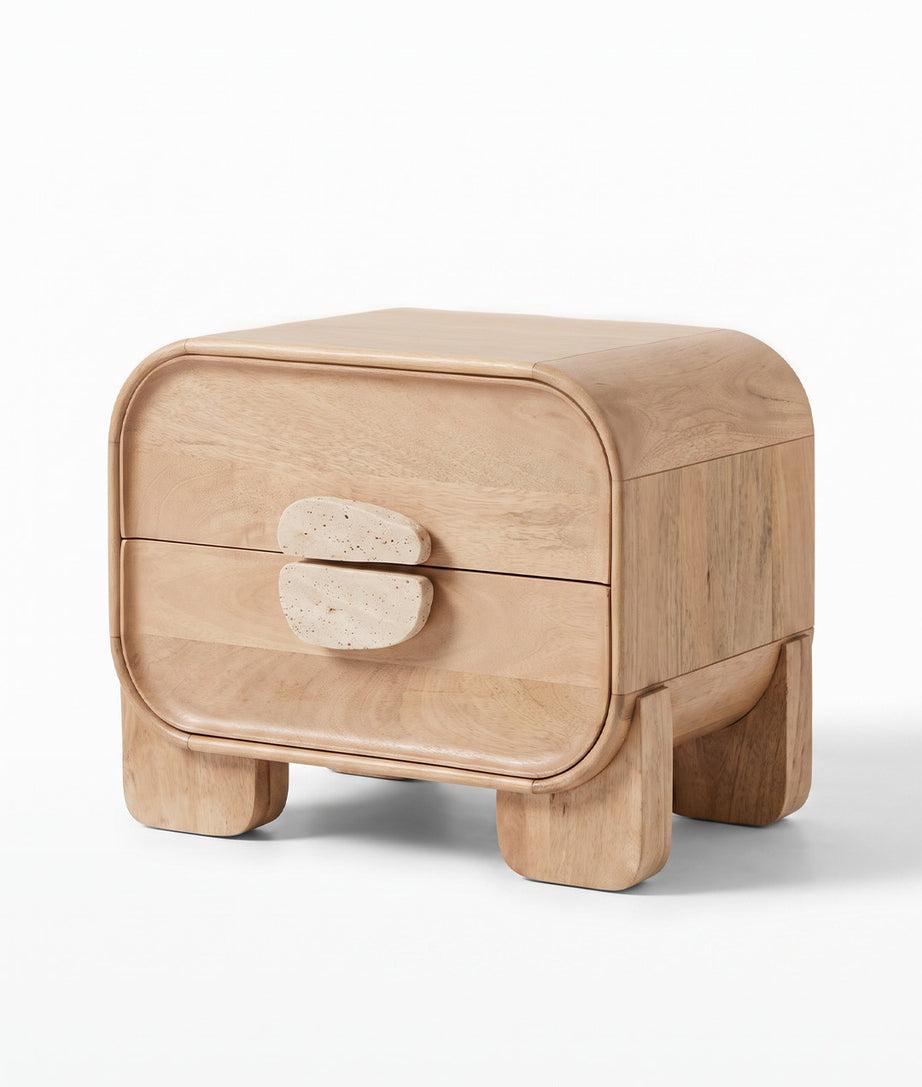 Trave Bedside Table Rear Product View 2
