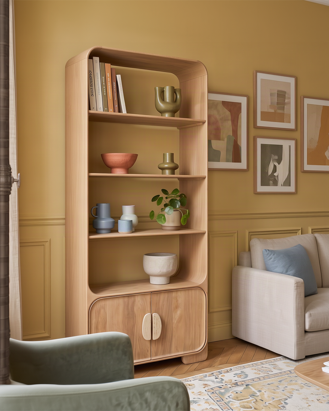 Trave Display Unit Three-Quarter Angle View