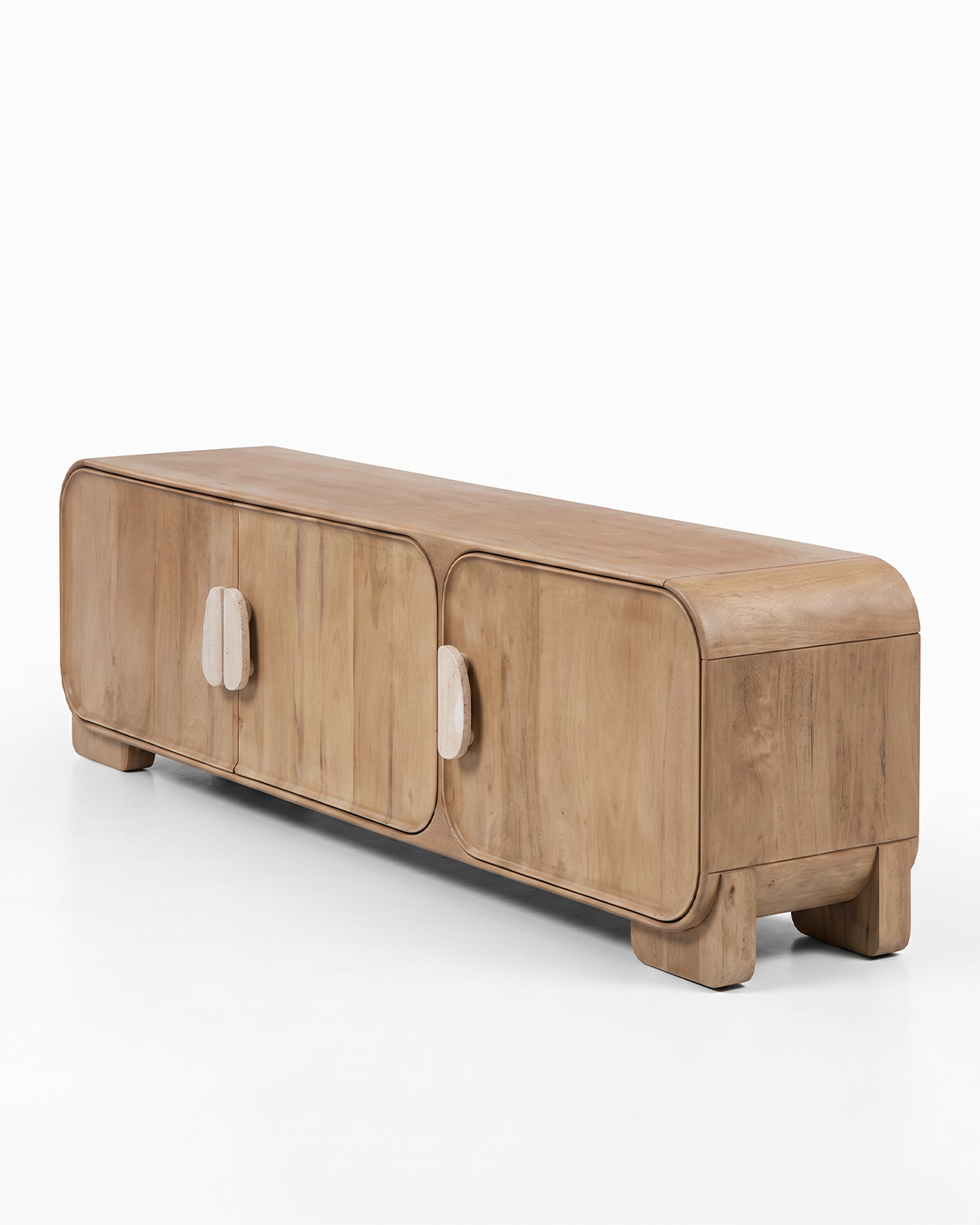 Trave TV Unit Rear Three-Quarter Product View