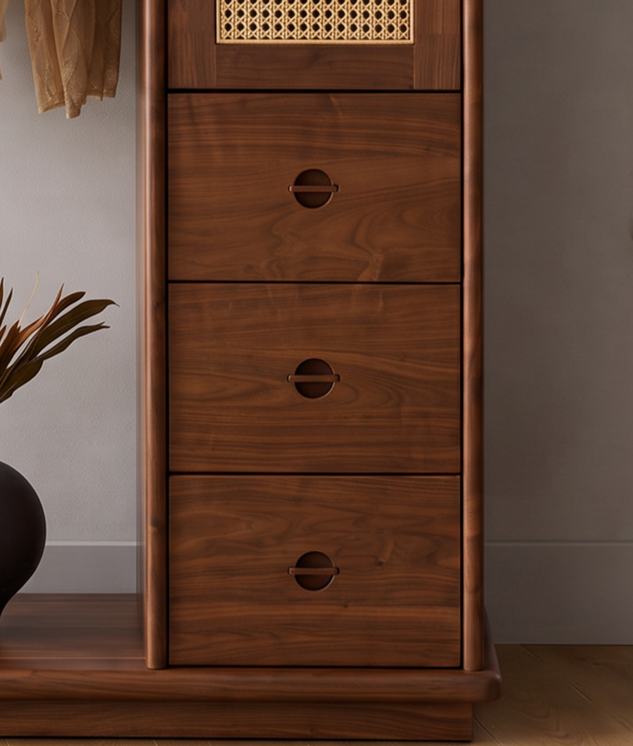 Veyra wardrobe Drawer Close Up Detailed View