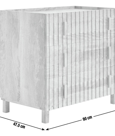 Wiener Chest of 3 Drawers