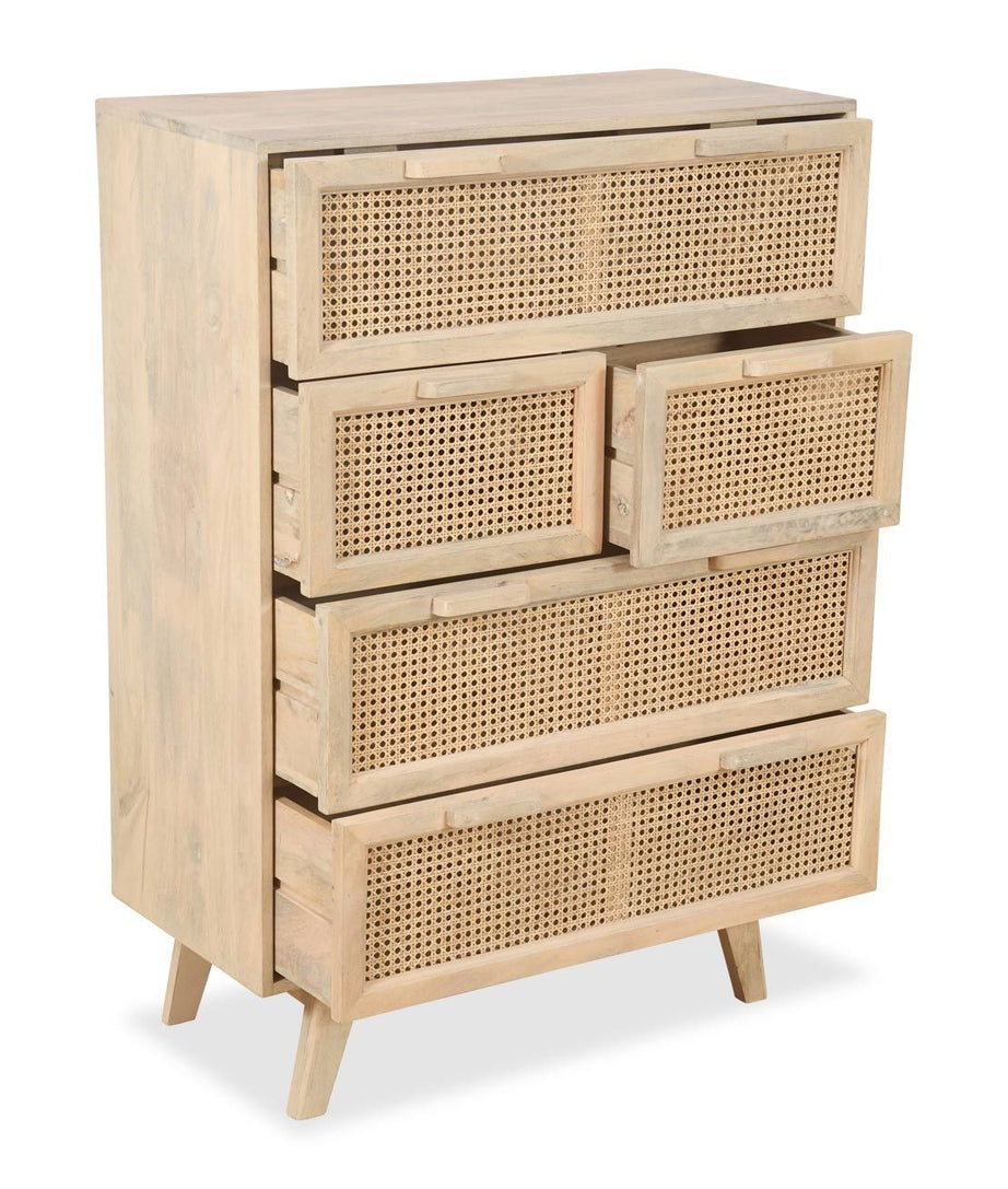 Castor Chest Of Drawer - Ramgarh Crafts