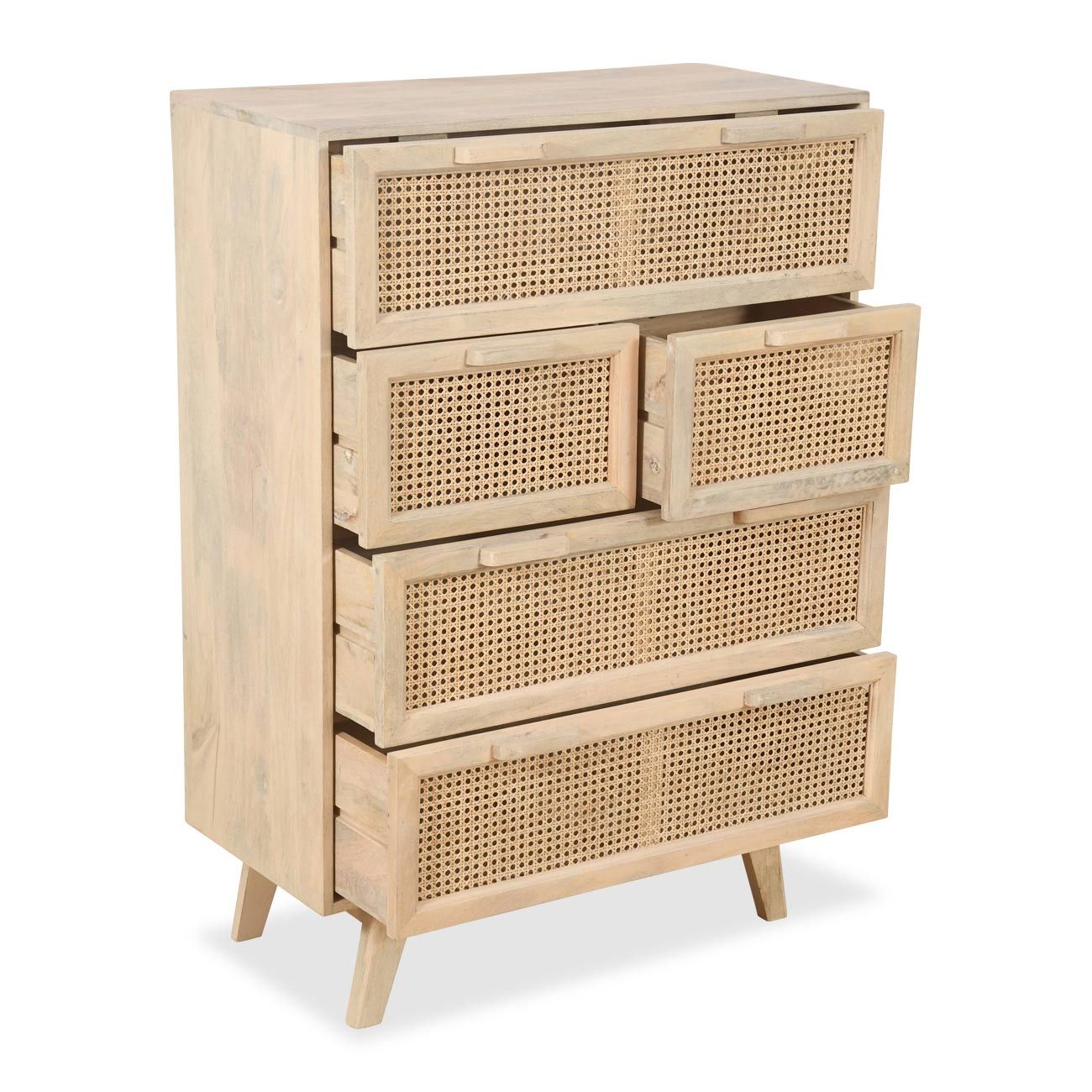 Castor Chest Of Drawer - Ramgarh Crafts
