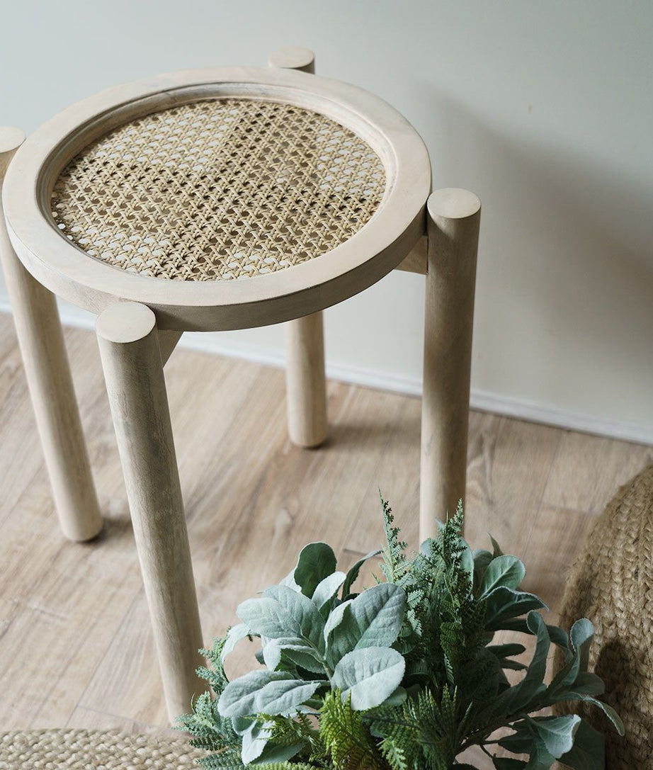 Castor Side Table - Ramgarh Crafts