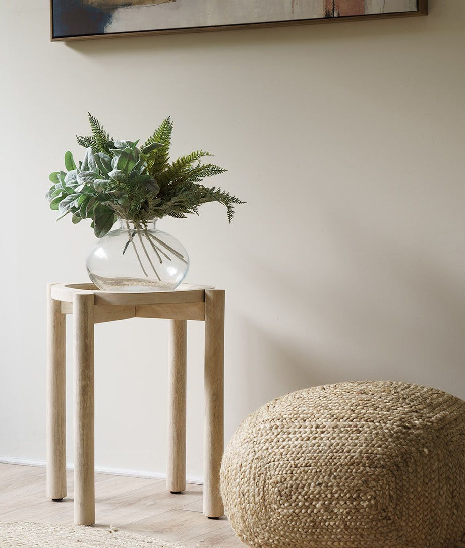 Castor Side Table - Ramgarh Crafts