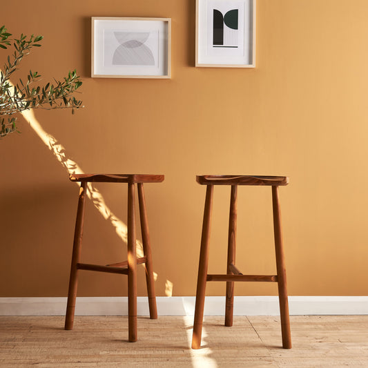 Garuda Bar Chair Set of Two - Ramgarh Crafts
