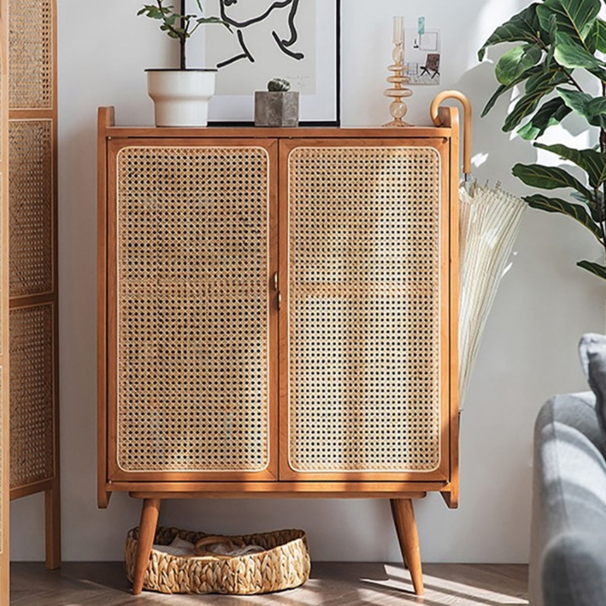 Ginny Shoe Cabinet - Ramgarh Crafts