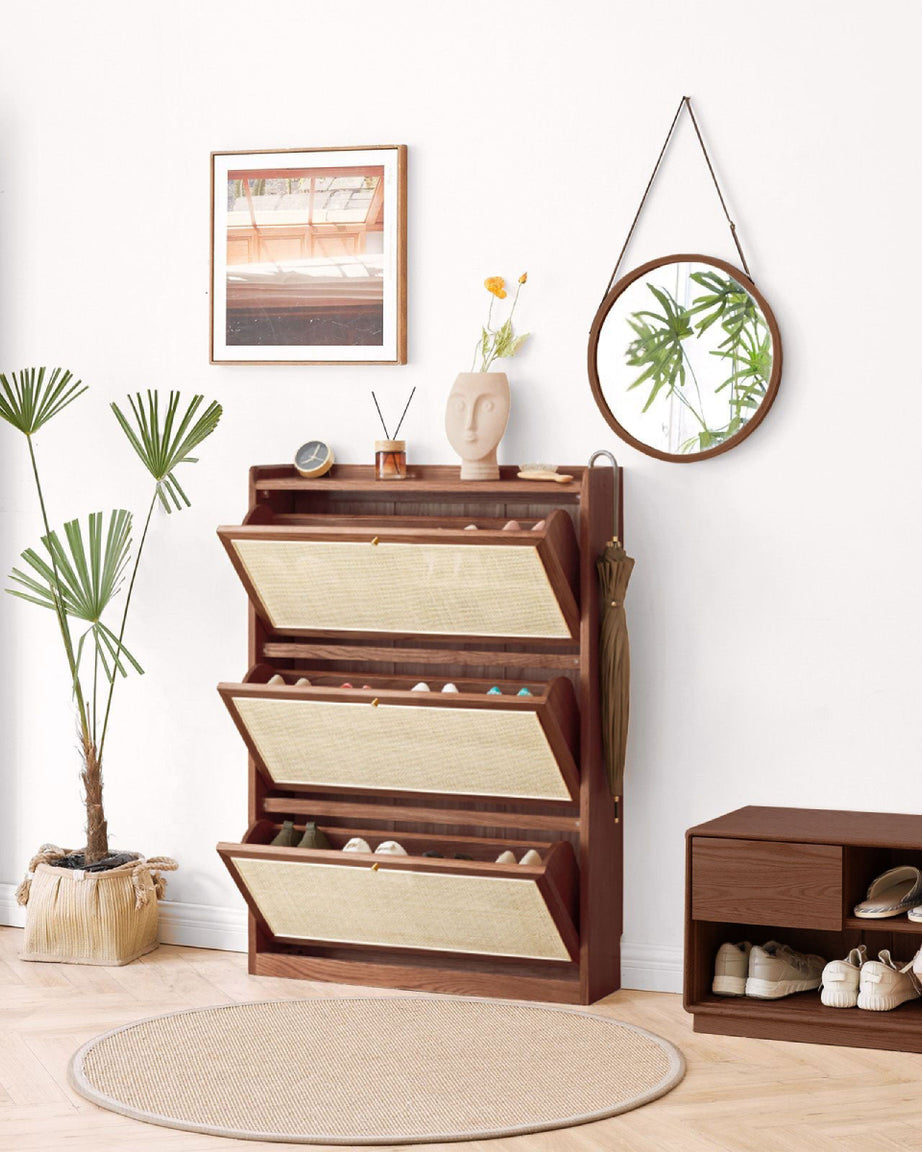 Grapple Shoe Cabinet - Ramgarh Crafts