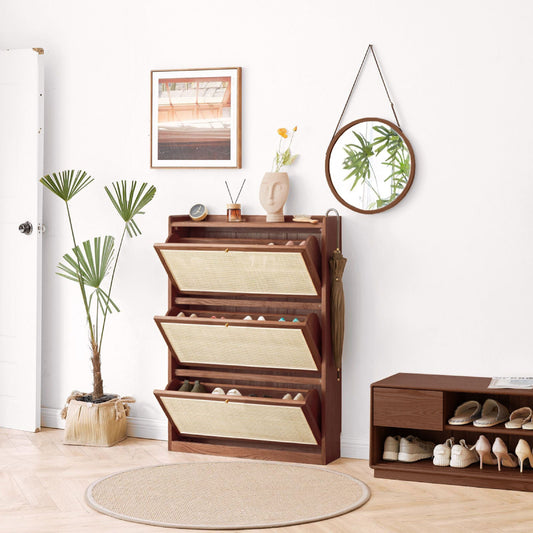 Grapple Shoe Cabinet - Ramgarh Crafts