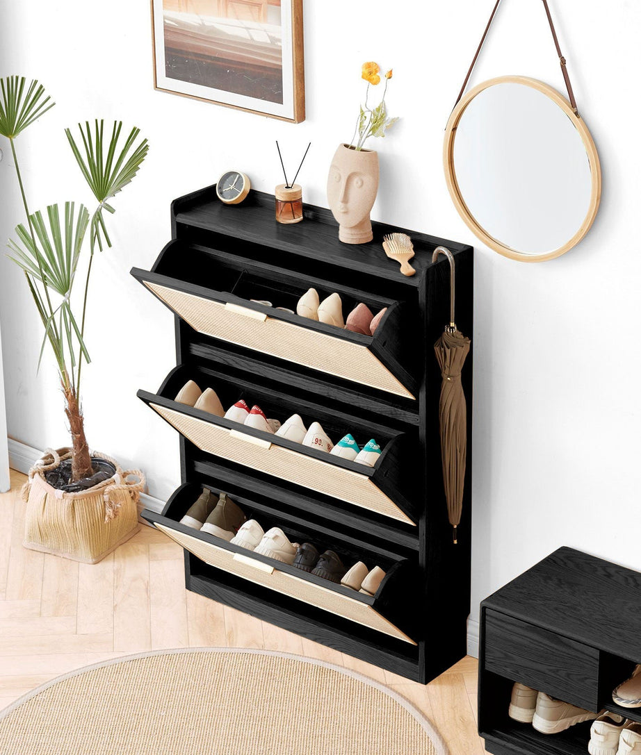 Grapple Shoe Cabinet - Ramgarh Crafts