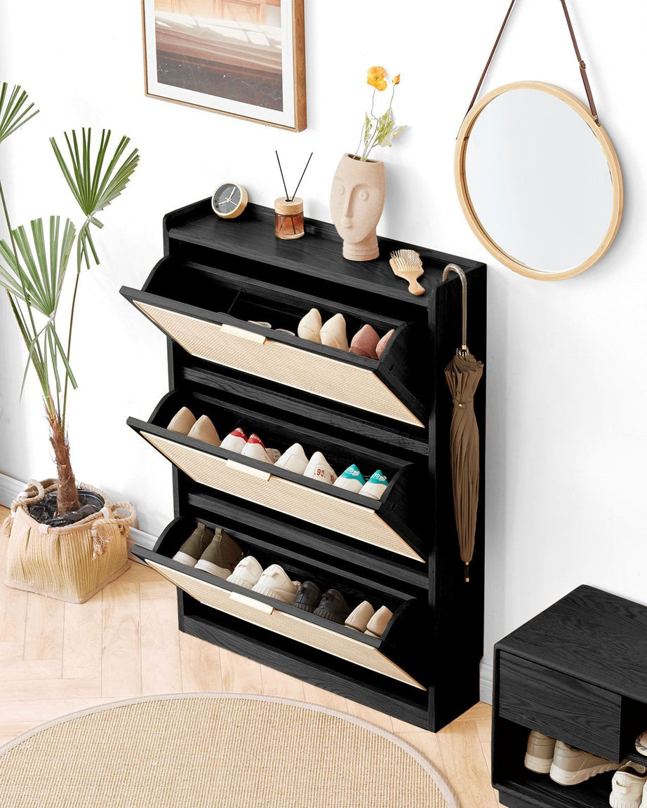 Grapple Shoe Cabinet - Ramgarh Crafts