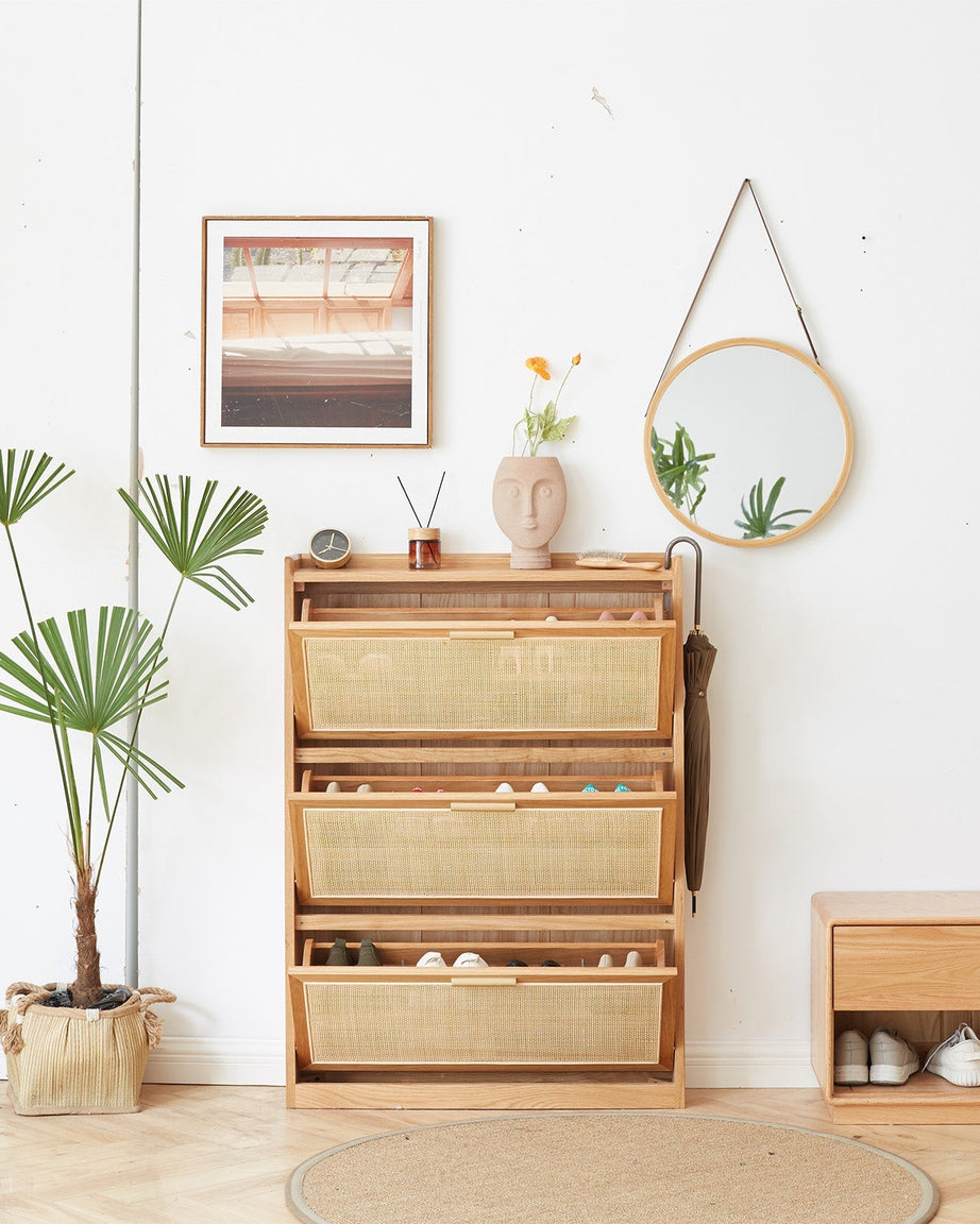 Grapple Shoe Cabinet - Ramgarh Crafts