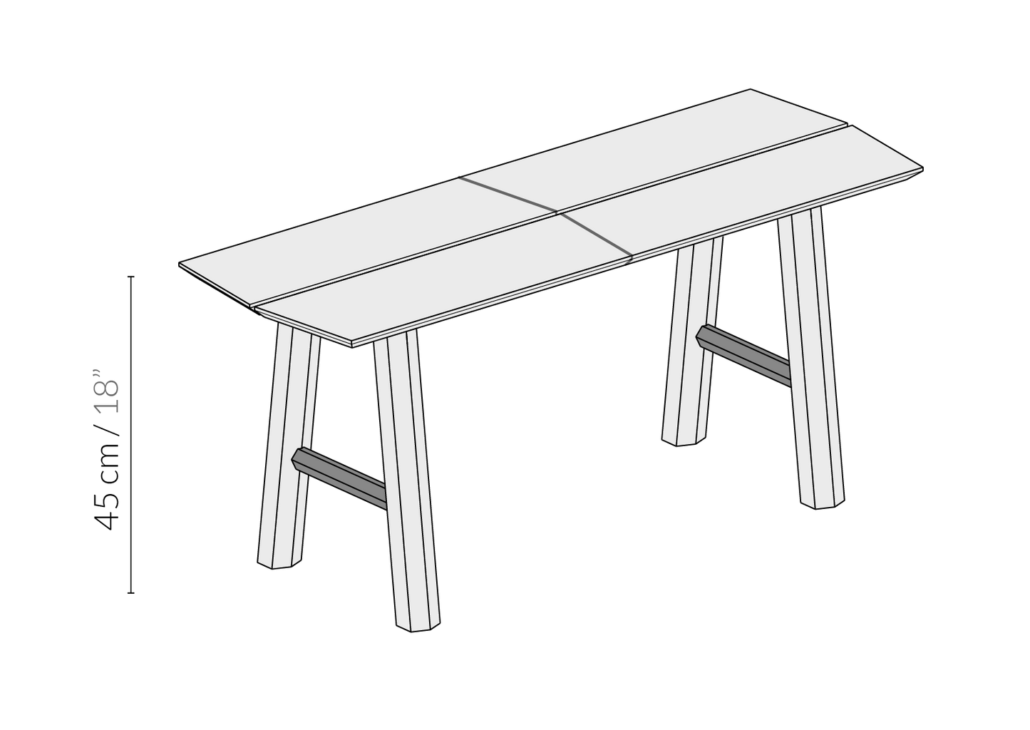 Patio Bench - Ramgarh Crafts