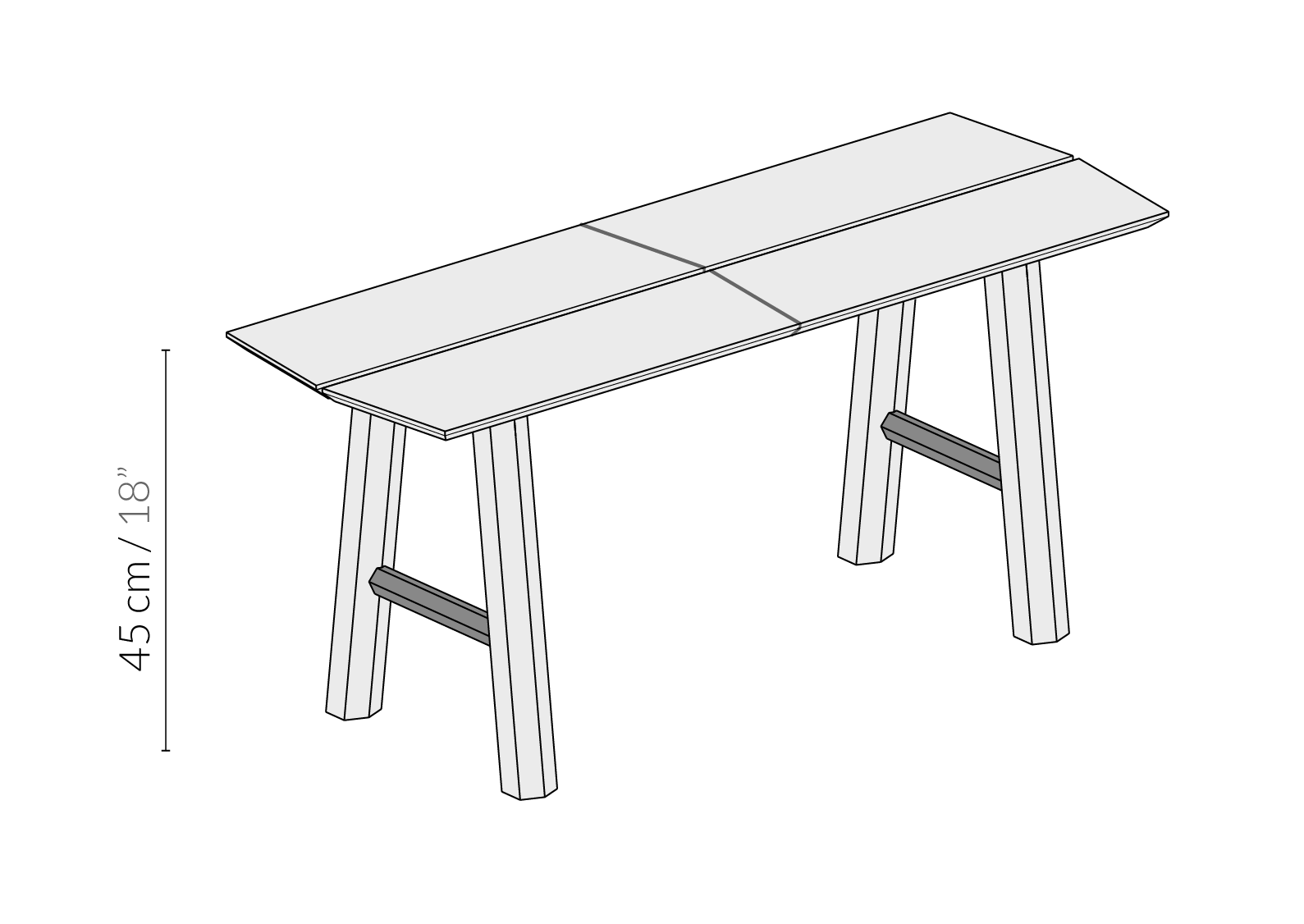 Patio Bench - Ramgarh Crafts