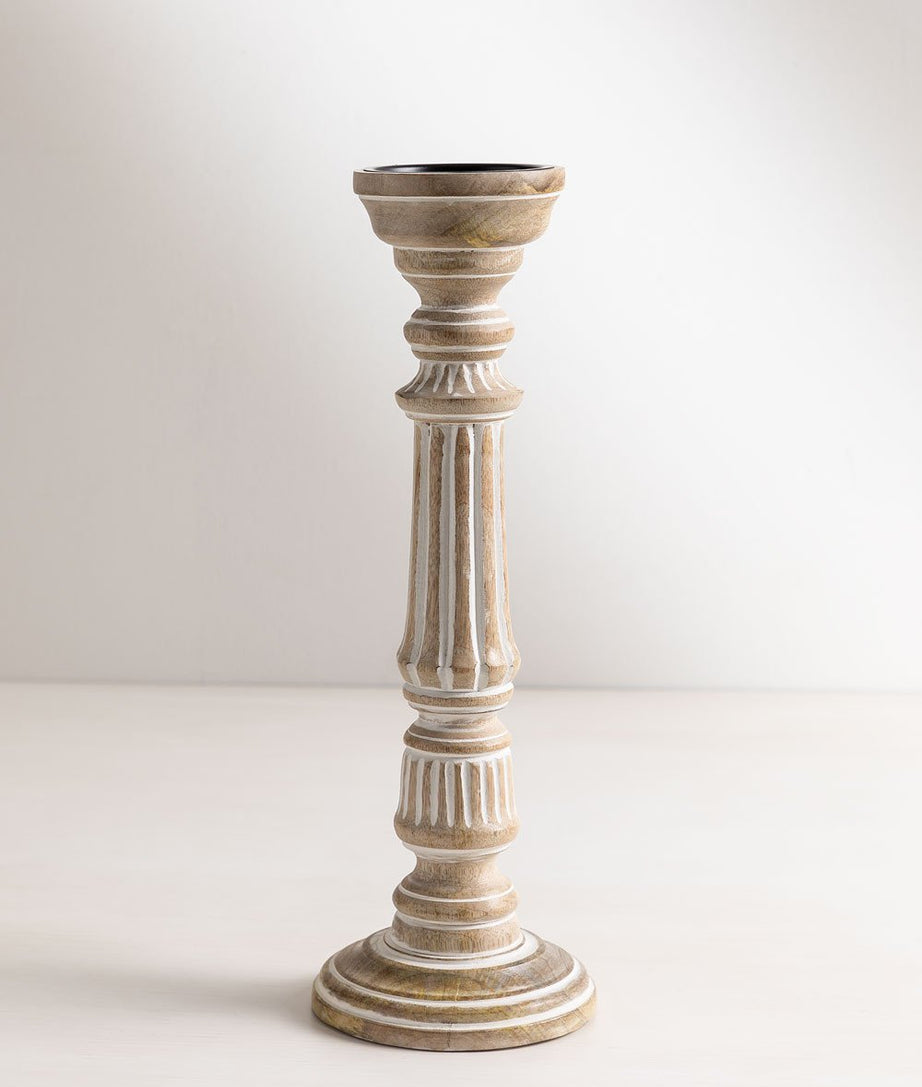 Set Of 2 Barbarian Candle Holder - Ramgarh Crafts