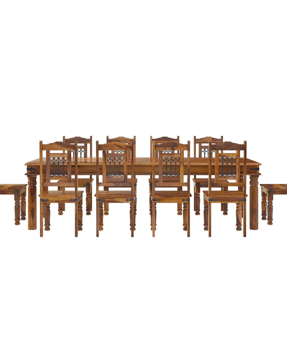Spain Jali Dining Set 10 Seater - Ramgarh Crafts