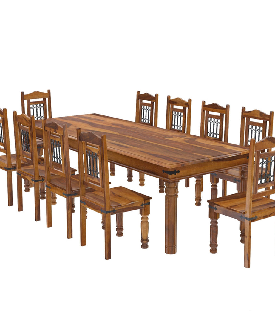 Spain Jali Dining Set 10 Seater - Ramgarh Crafts