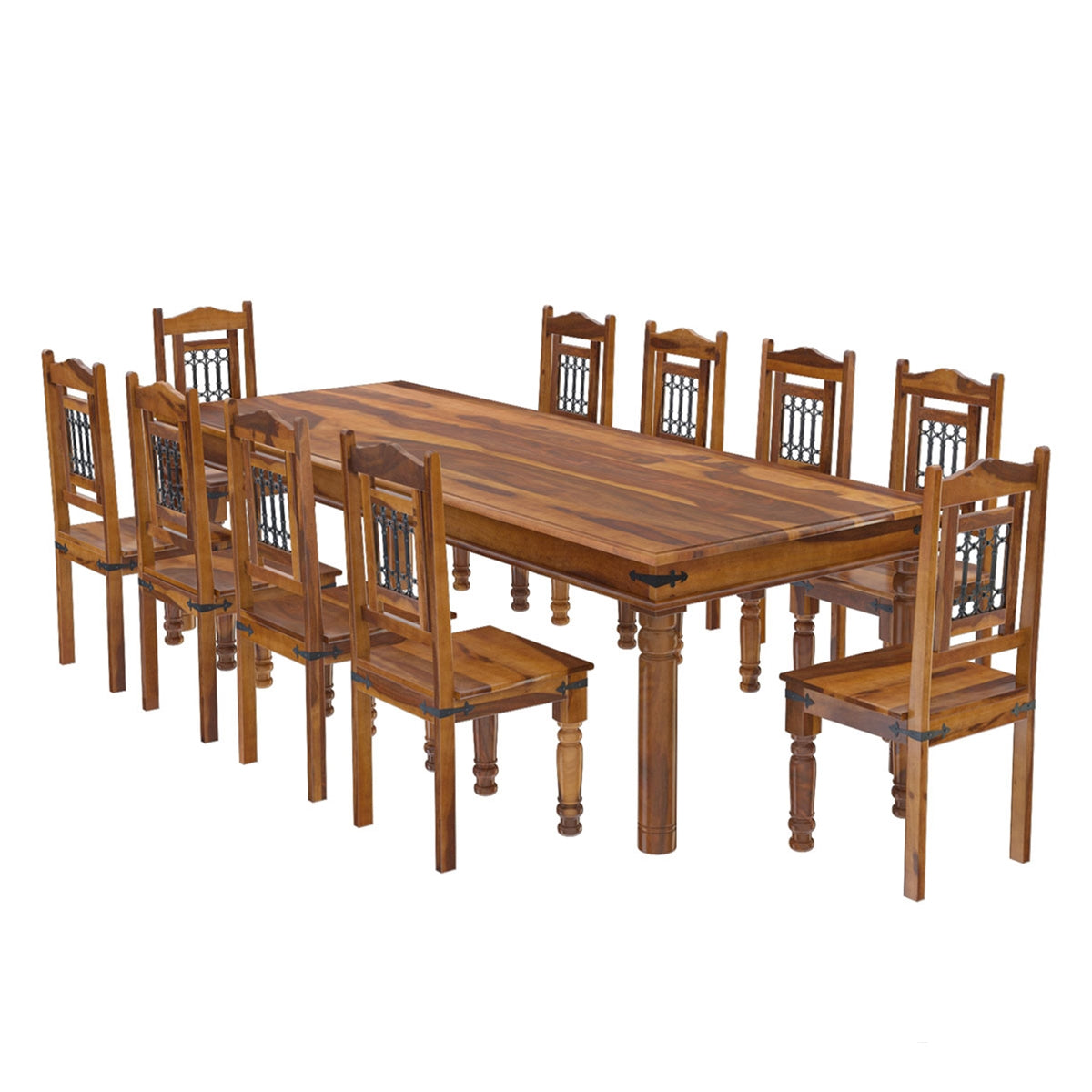 Spain Jali Dining Set 10 Seater - Ramgarh Crafts