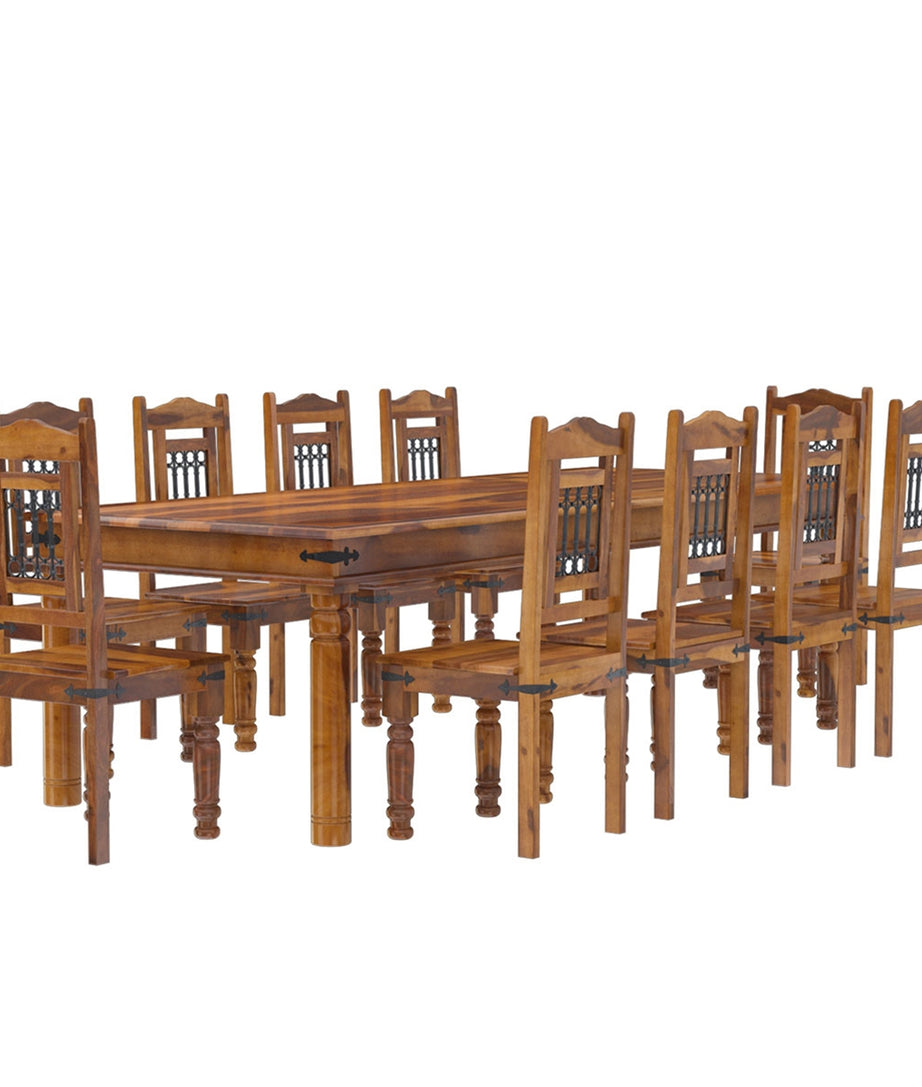 Spain Jali Dining Set 10 Seater - Ramgarh Crafts