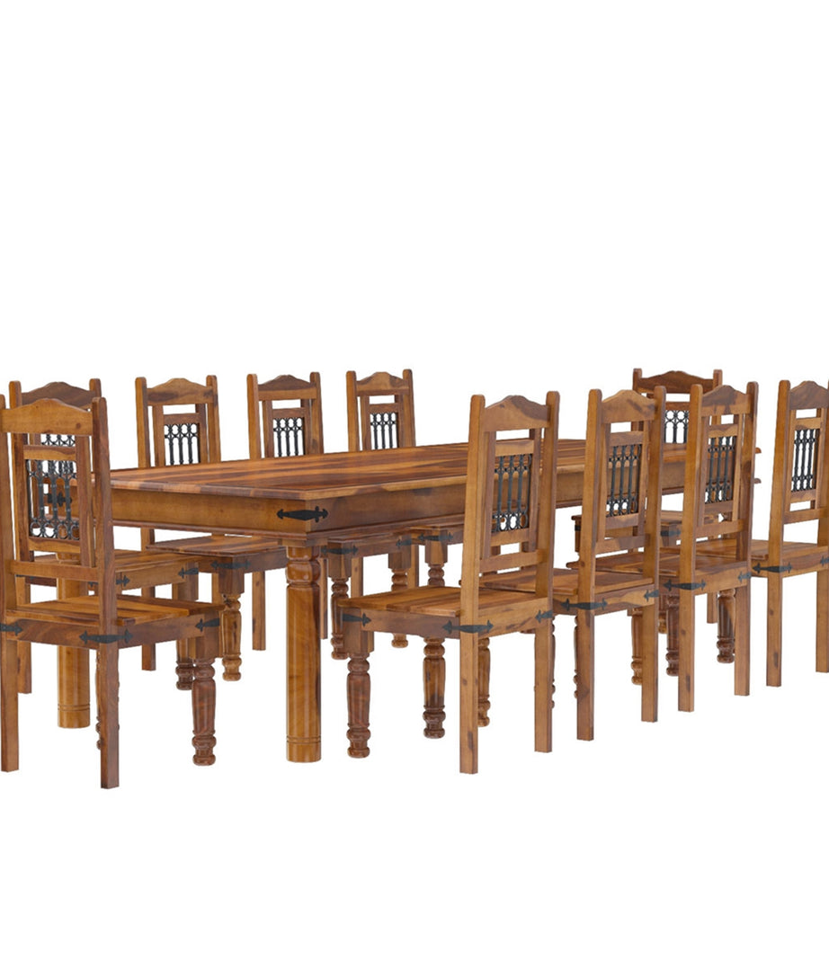 Spain Jali Dining Set 10 Seater - Ramgarh Crafts