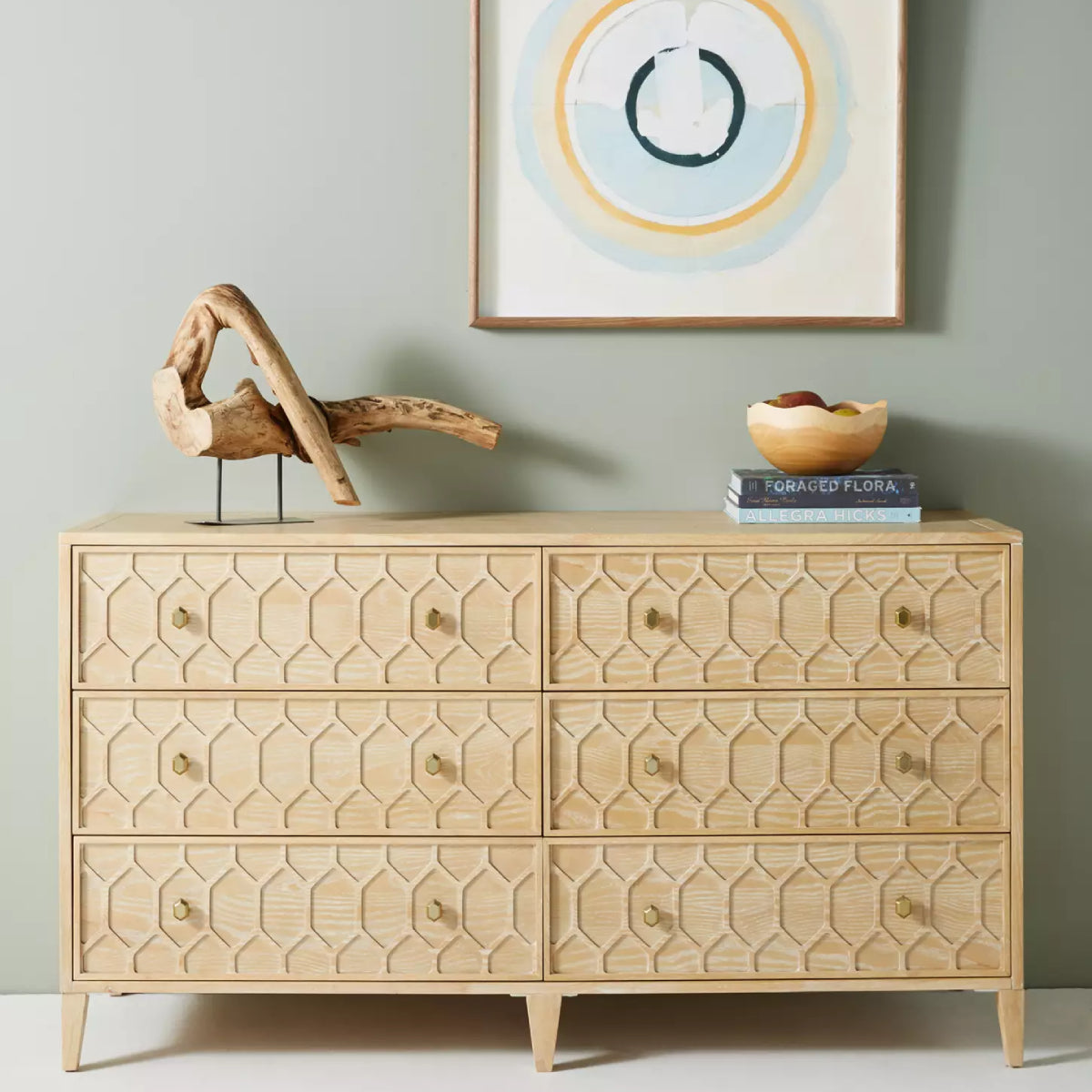 Trench Large Chest Of Drawer - Ramgarh Crafts