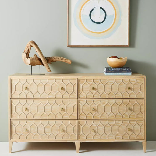 Trench Large Chest Of Drawer - Ramgarh Crafts