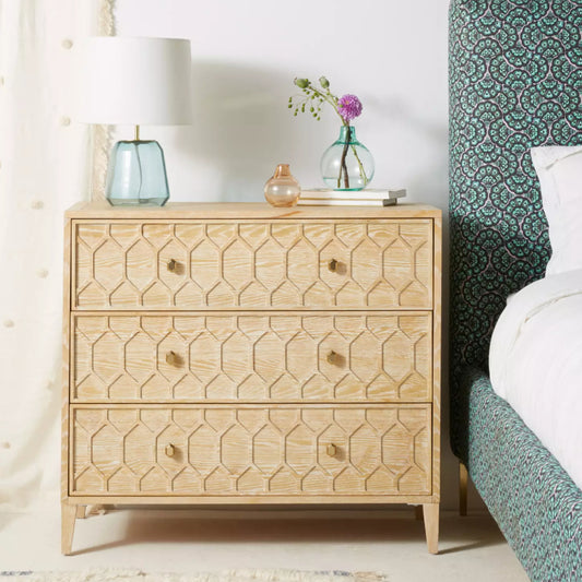 Trench Small Chest Of Drawer - Ramgarh Crafts