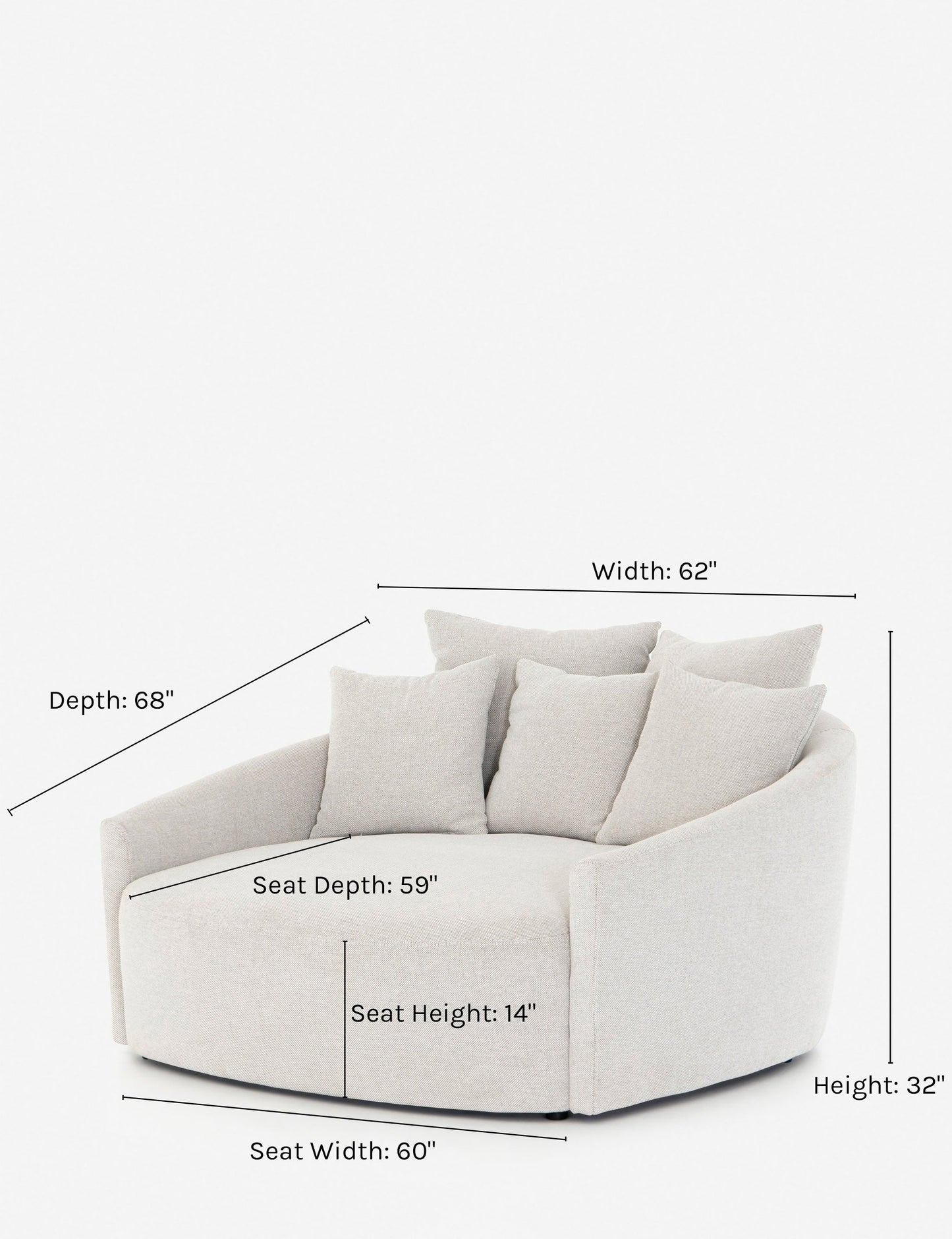 Waffel Media Lounger - Ramgarh Crafts