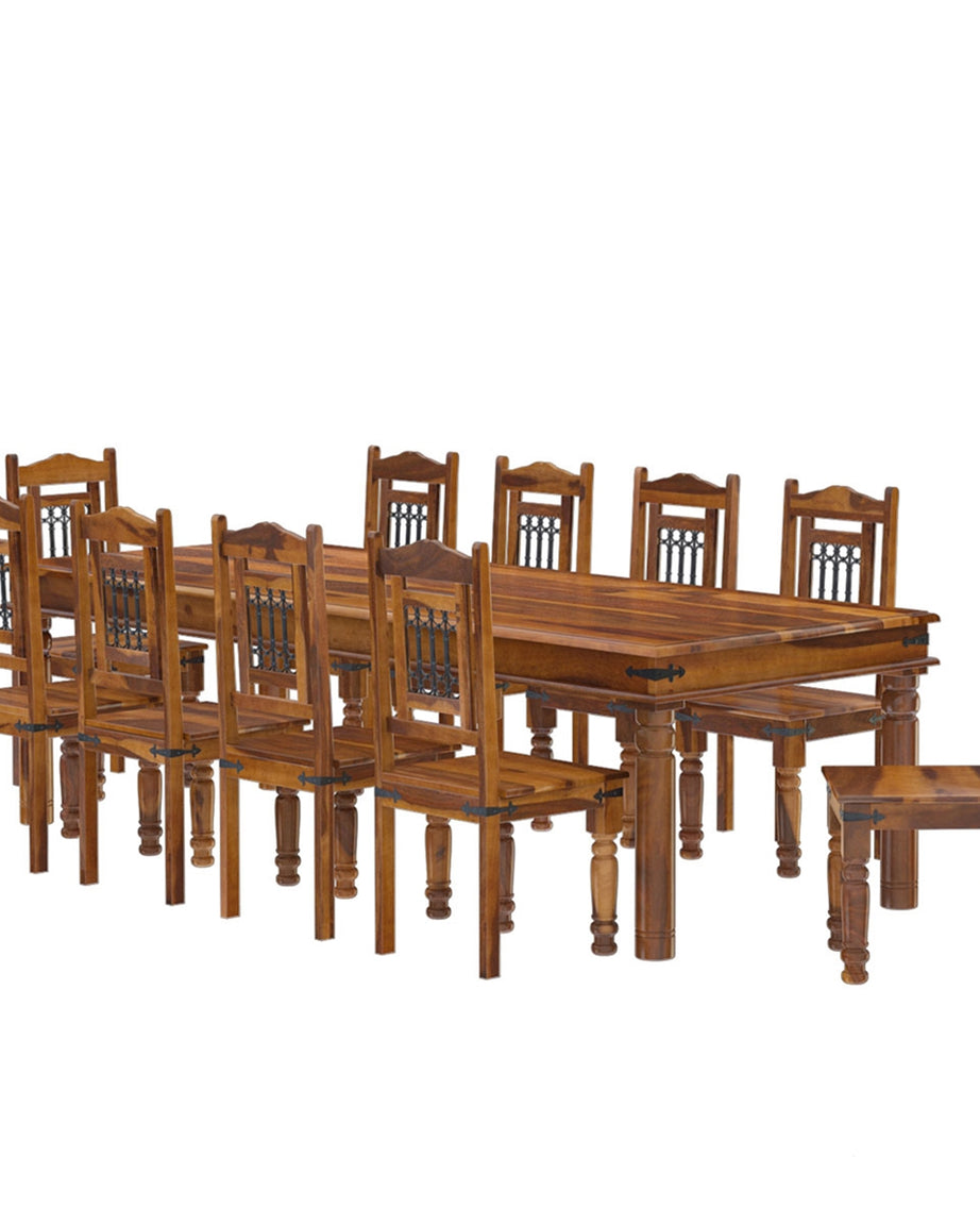 Spain Jali Dining Set 10 Seater - Ramgarh Crafts