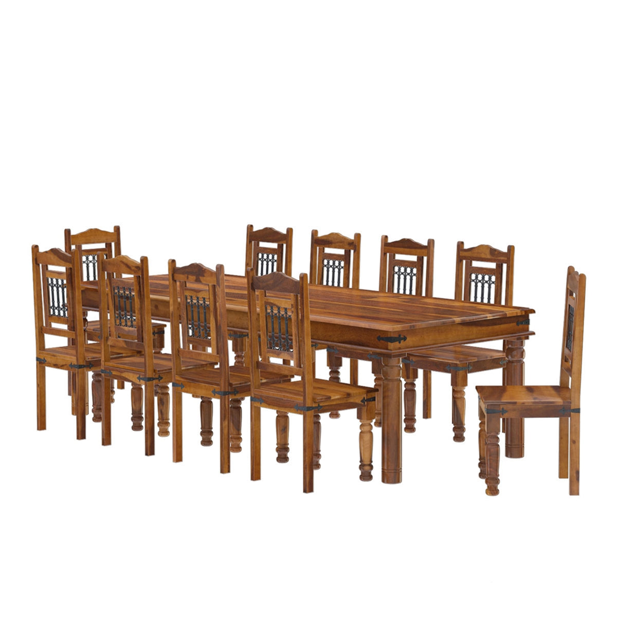 Spain Jali Dining Set 10 Seater - Ramgarh Crafts